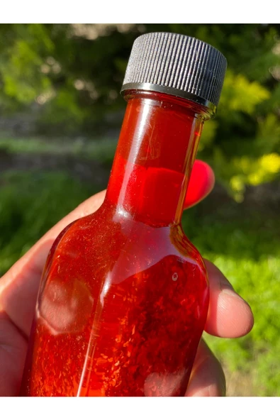 Doğal kantaron yağı özlü ayvalıktan 100ml cam şişe el yapımı - 2