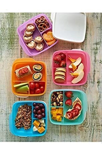 Sarı Bölmeli Beslenme Kabı - 2