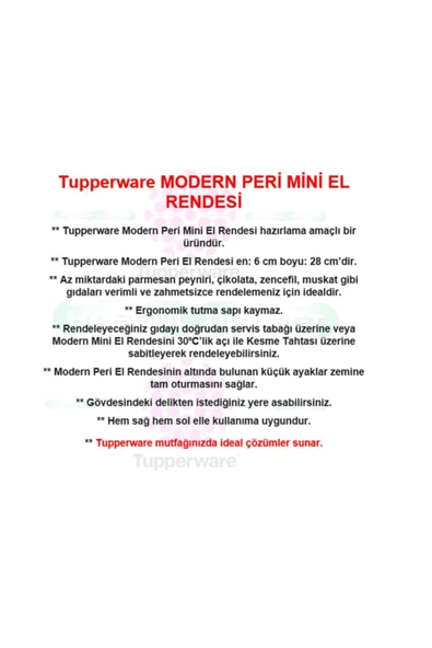 Modern Peri Mini Rende Peynir Baharat Rendesi Hsgl - 3