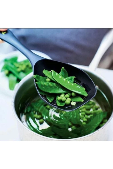 Modern Peri Set Kaşık Kepçe Spatula Çırpıcı Kevgir Kaşık Altlığı - 7