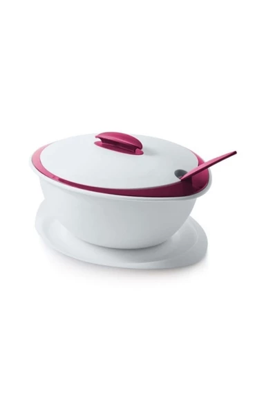 Şık Servis 4.3litre Mikrodalga Fırın Isıtma Tenceresi - 2