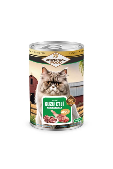 Kedi Konservesi - Exquisite Pate Kuzu Etli Kedi Konserve 400g*20 Adet Fiyatı