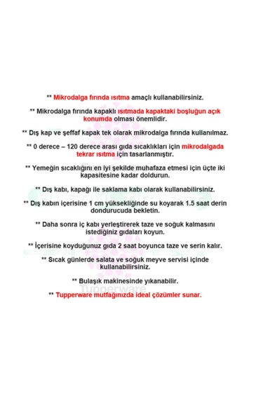 Şık Servis 4.3litre Mikrodalga Fırın Isıtma Tenceresi - 4