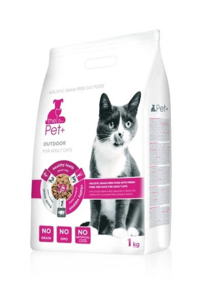 + Tahılsız Yetişkin Kedi Maması 1 kg