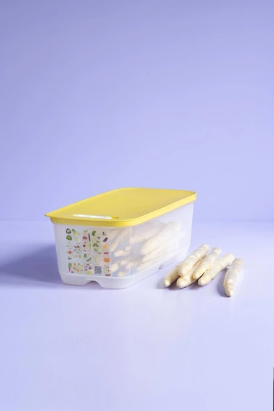 Sera Serisi Yüksek Gıda Saklama Kabı Sarı 6.1 Lt - 4