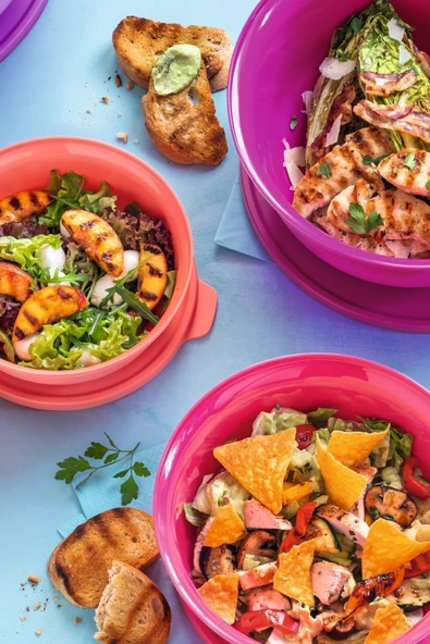 Aloha Kap 4'lü Set 450 Ml- 1 Lt- 2lt- 4 Lt - 4