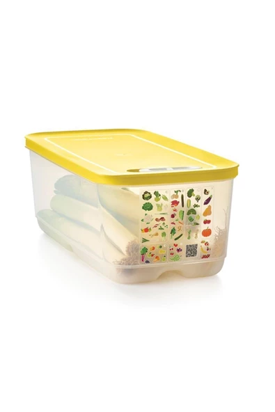 Sera Serisi Yüksek Gıda Saklama Kabı Sarı 6.1 Lt - 3