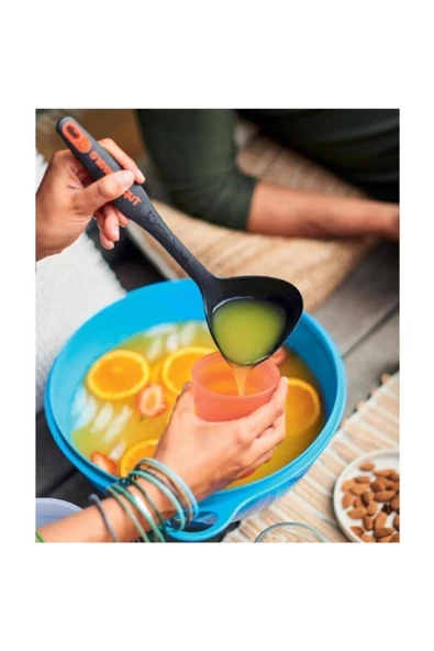 Modern Peri Set Kaşık Kepçe Spatula Çırpıcı Kevgir Kaşık Altlığı - 5