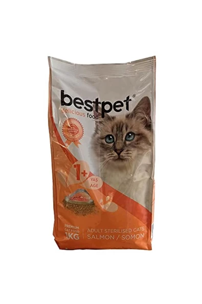 Somonlu Kısırlaştırılmış Kedi Maması 1 Kg