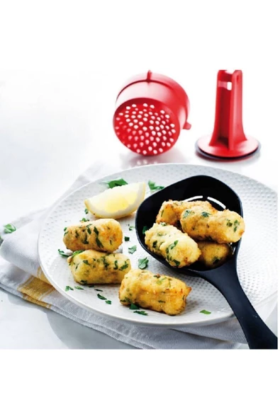 Modern Peri Set 5'li ( Kaşık, Mini Kepçe, Spatula, Çırpıcı Ve Kevgir) - Resim 6