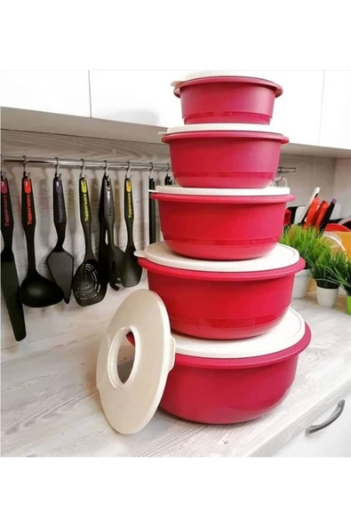 Mega Miksim 5'li Tam Set Fuşya Özel Kapak - Resim 4