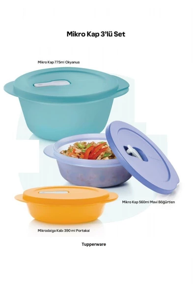 Mikro Kap 3 lü Set ürün görseli 1