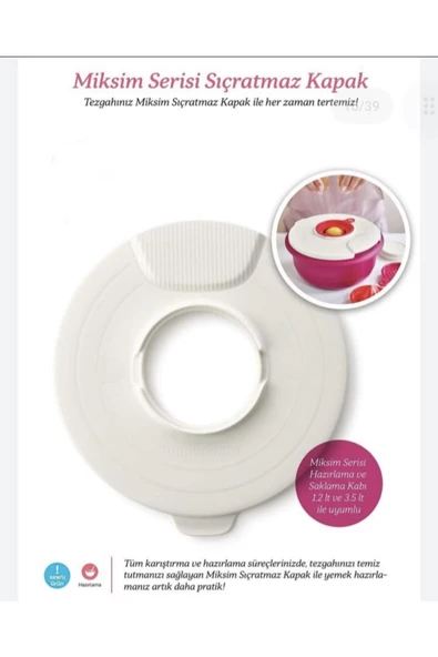 Miksim Serisi 3’lü Set Ve Sıçratmaz Kapak - 2