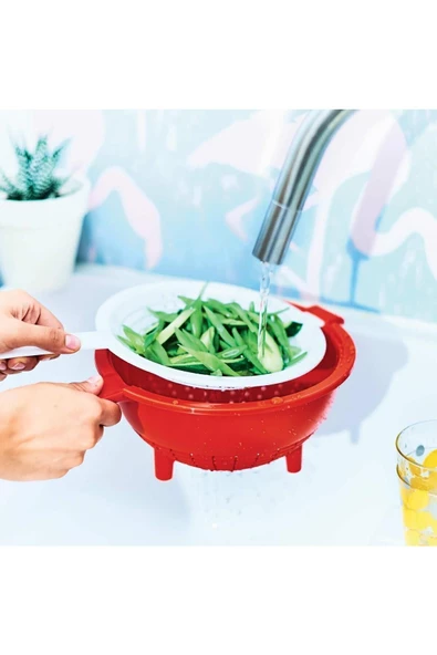 Çift Süzgeç Kırmızı - 2