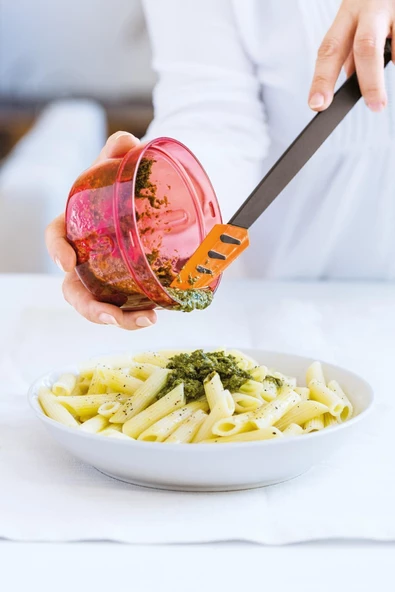 Silikon Ince Spatula Turuncu - 4