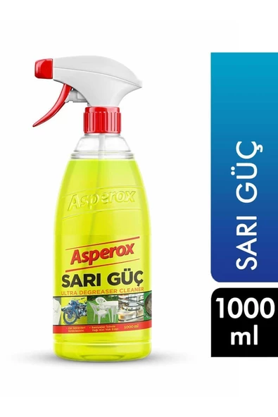 Yellow Power Yağ Ve Kir Çözücü 1000 Ml Sprey 8697713836068 Yüzey Temizleyi