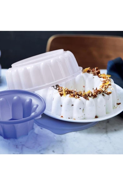 Jel Çiçek Kalıp 1.5L Mürdüm - 2