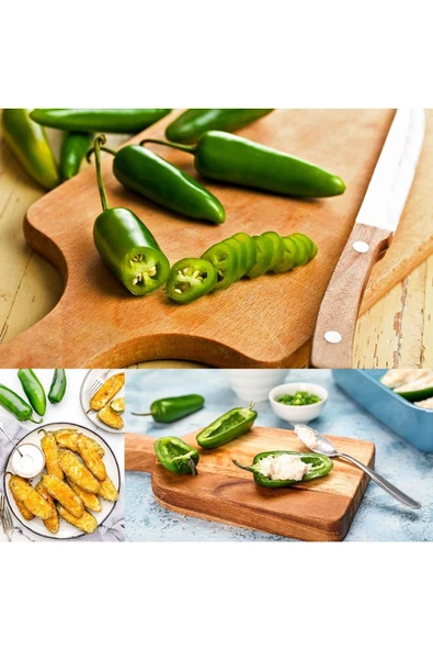 Tatlı jalapeno biberi tohumu jalapeno sweet - 7