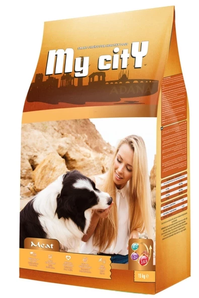 Mycity Sığır Etli Yetişkin Köpek Maması 15 Kg