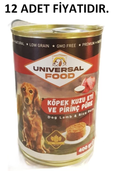 Unıversal Food Köpek Kuzu Etli Pate - 2