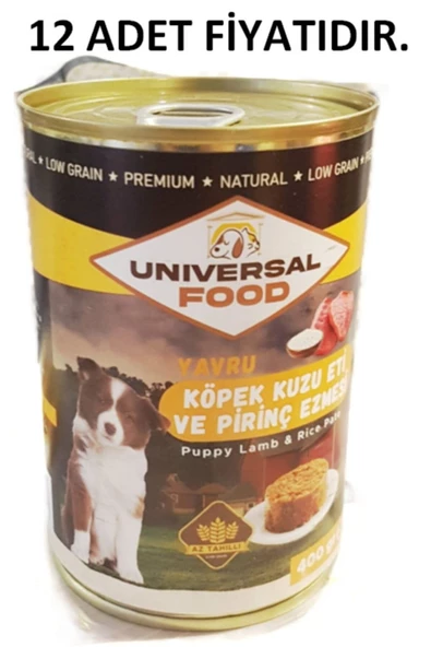 Unıversal Food Yavru Kuzu Etli Pate