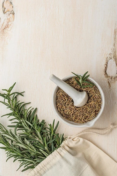 Üreticiden Ilaçsız 40 Gr. Biberiye Otu Taze Doğal Organik Rosemary - 3