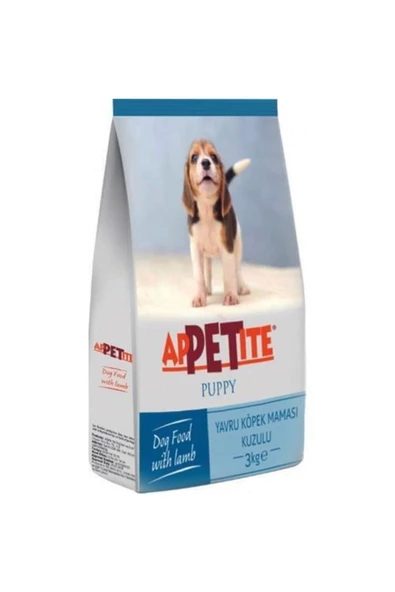 Appetite Kuzu Etli Yavru Köpek Maması 3 kg