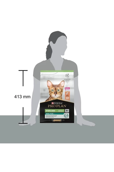 Proplan Kısırlaştırılmış Somonlu Kuru Kedi Maması 3 kg - 2