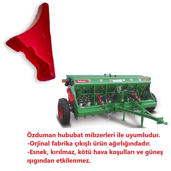 Özduman Hububat Mibzeri Gübrelik Başlığı-6 Adet - 2