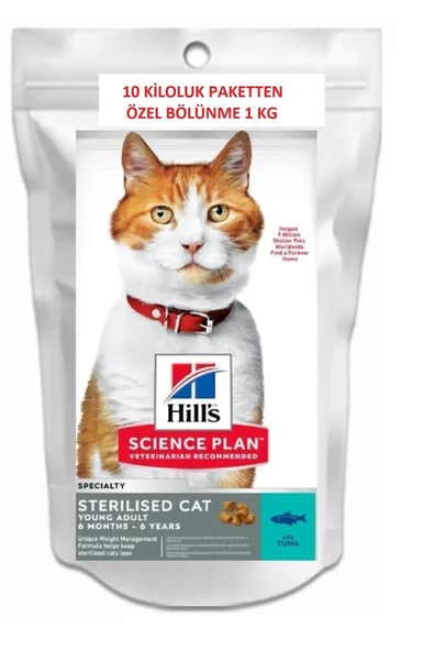 Hills Tuna Balıklı Kısırlaştırılmış Kedi maması 1 kg ürün görseli 1