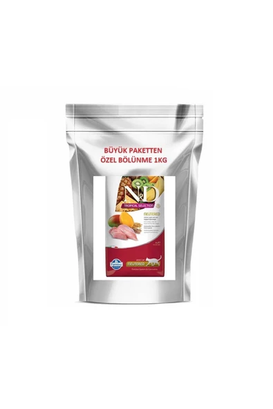 ND Tavuklu Kısır Kedi Maması 1 Kg