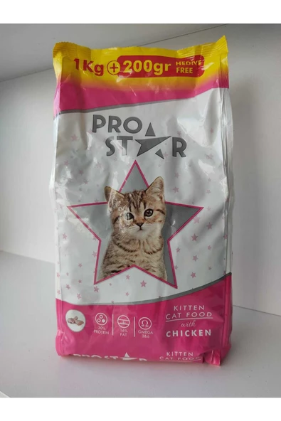 Tavuklu Yavru Kedi Maması 1200gr - 3