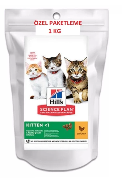 Hills Kitten Tavuklu Yavru Kedi Maması Özel Paket 1 kg