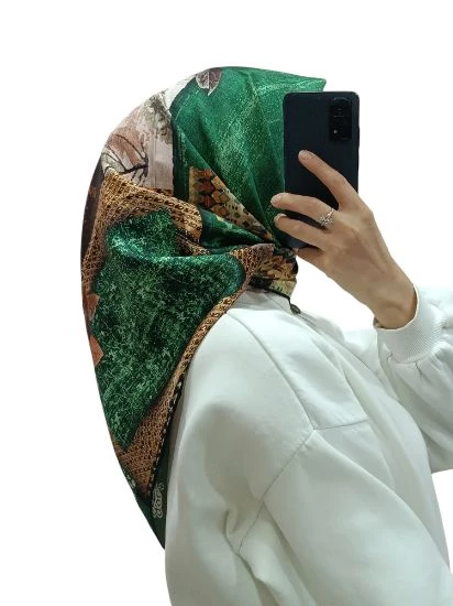 LEVİDOR İ-3409 TWİLL İPEK EŞARP - 5