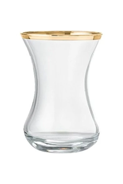 İnce Belli Gold Çay Bardağı 130 cc 6 Lı - 2