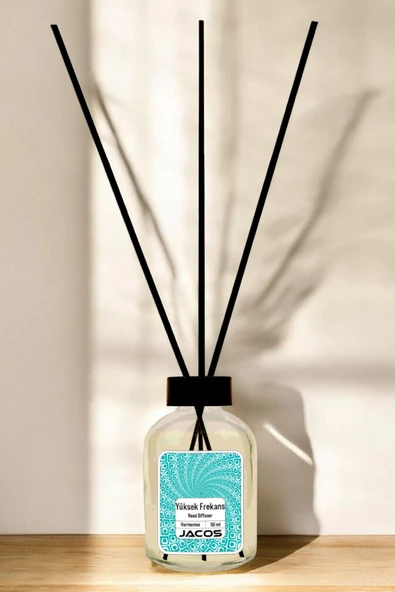 Yüksek frekans Bambu Çubuklu Oda Kokusu 50ml Reed Diffuser - 3