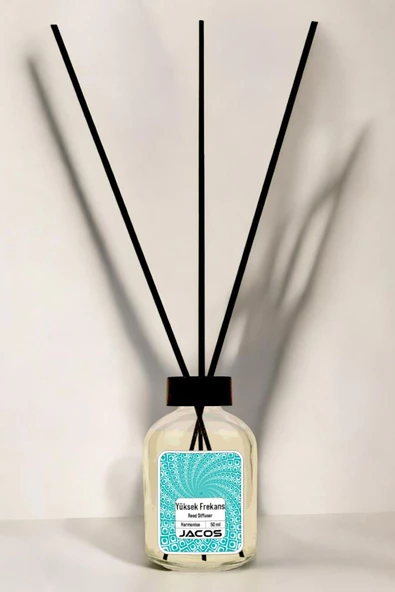 Yüksek frekans Bambu Çubuklu Oda Kokusu 50ml Reed Diffuser