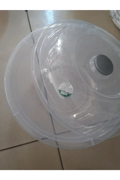 Kapaklı Hamur Leğeni Şeffaf 10 Lt - 2