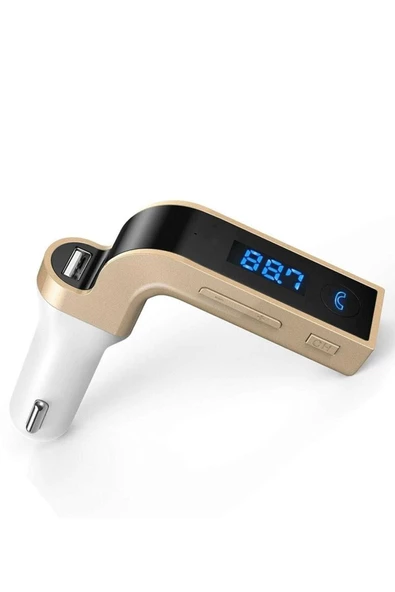 Araç Çakmaklık Şarj Aleti Oto Mp3 Müzik Çalar Fm Transmitter Cihazı Carg7 Müzik Kit Siyah - 3