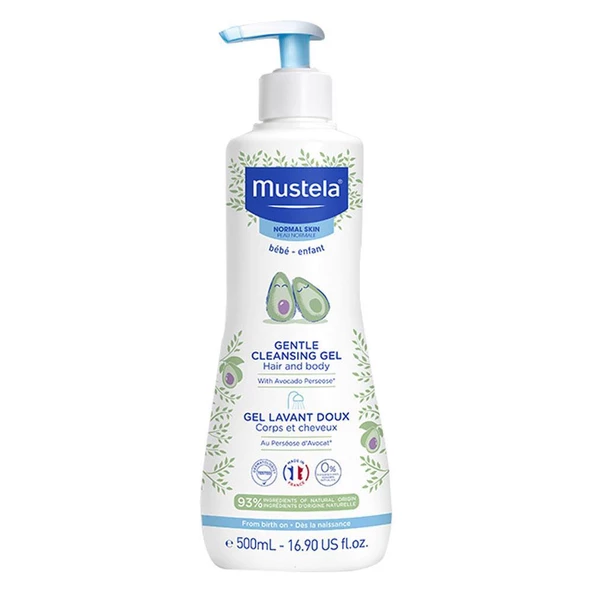 Mustela Yenidoğan Saç ve Vücut Şampuanı 500ml