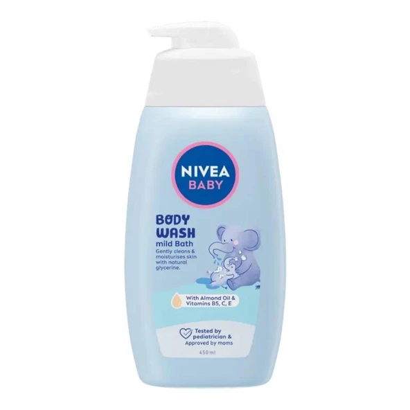 Nivea Baby Badem Özlü Saç ve Vücut Şampuanı 500ml