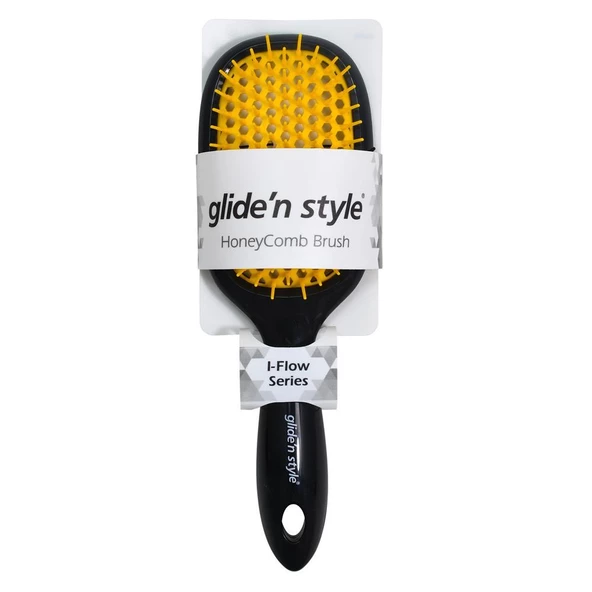 Gliden Style Bal Peteği Delikli Tarama Fırçası ürün görseli 1