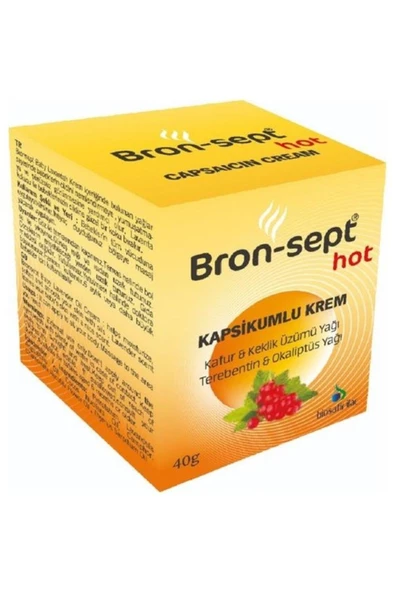 BRON-SEPT Hot Kapsıkumlu Krem 40 gr