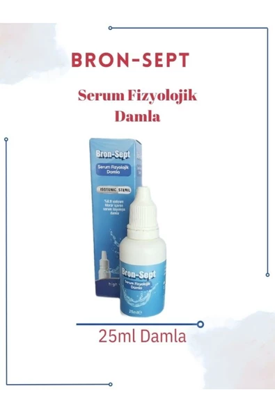 BRON-SEPT Serum Fizyolojik Burun Damlası 25ml