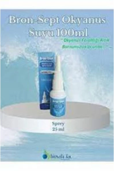 BRON-SEPT Okyanus Suyu Burun Spreyi 25 ml