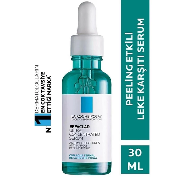 La Roche Posay Effaclar Peeling Etkili Leke Karşıtı Serum Akneye Eğilim Gösteren Ciltler 30ml