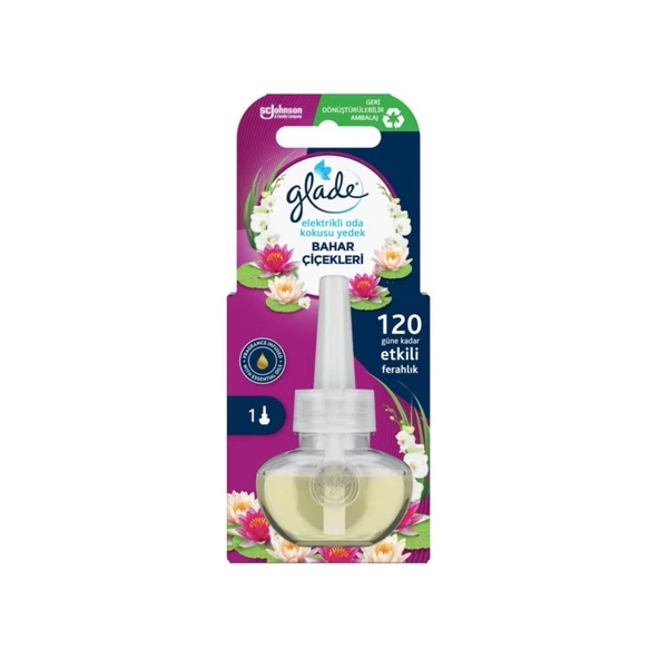 Glade Elektirikli Oda Kokusu 20 ml Yedek Bahar Çiçekleri