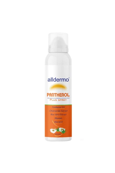 ALLDERMO Panthenol %9 Plus Güneş Sonrası Sprey 150 ml