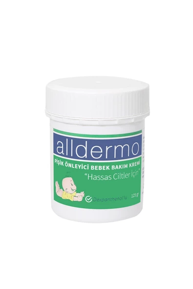 ALLDERMO Pişik Önleyici Bebek Bakım Kremi 125g