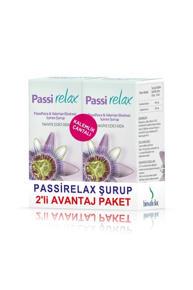 PASSİRELAX Şurup 180ml 2'li Avantaj Paket